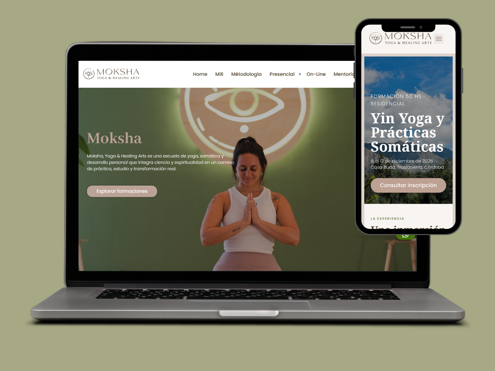 Proyecto Moksha Yoga Healing